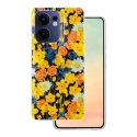 Чехол Glow Glam для Oppo Reno 13F 5G (Global) / 13FS 5G оранжевый
