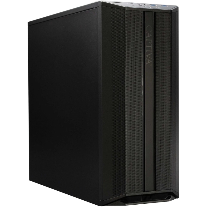 Стационарный компьютер Captiva PC Workstation R10-0500 AMD Ryzen 9 9900X, 32GB DDR5 RAM, Radeon Graphics, 1TB M.2 SSD, 4TB HDD,