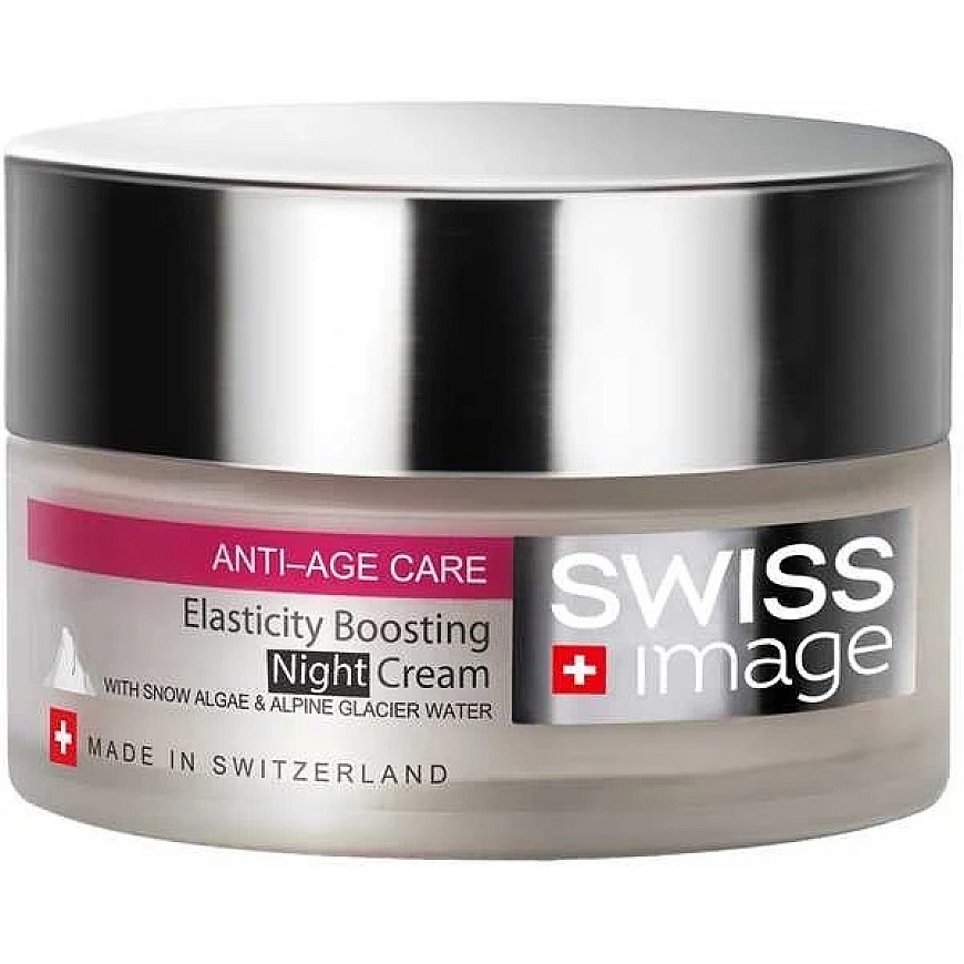 Swiss Image Anti-Age Care Elasticity Boosting nakts krēms sejai, 50 ml