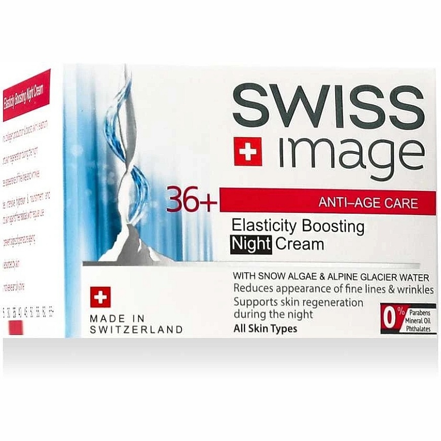 Swiss Image Anti-Age Care Elasticity Boosting yövoide kasvoille, 50 ml – 2