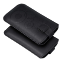 Deko Universal -kuori - Iphone 3G/4/4S/ Samsung S5830 Galaxy Ace/S6310 Young musta Deko Universal -kuori - Iphone 3G/4/4S/ Samsung S5830 Galaxy Ace/S6310 Young musta