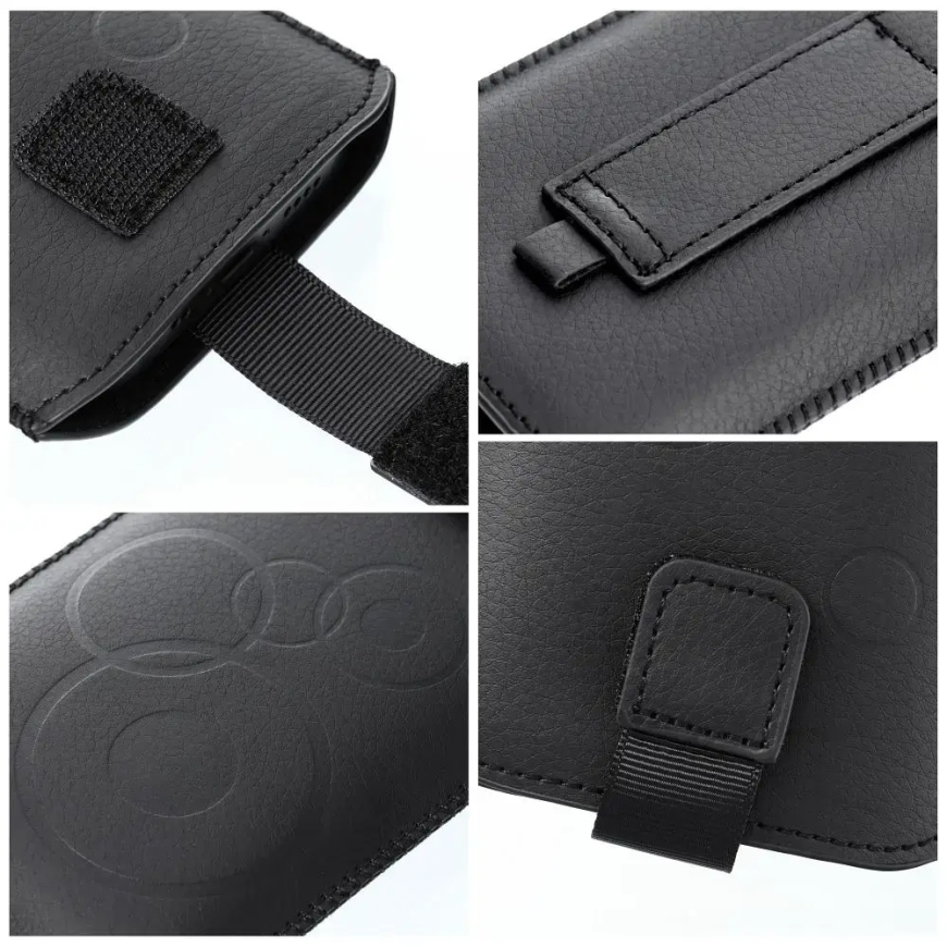 Deko Universal futrālis - Iphone 3G/4/4S/ Samsung S5830 Galaxy Ace/S6310 Young melns – 5