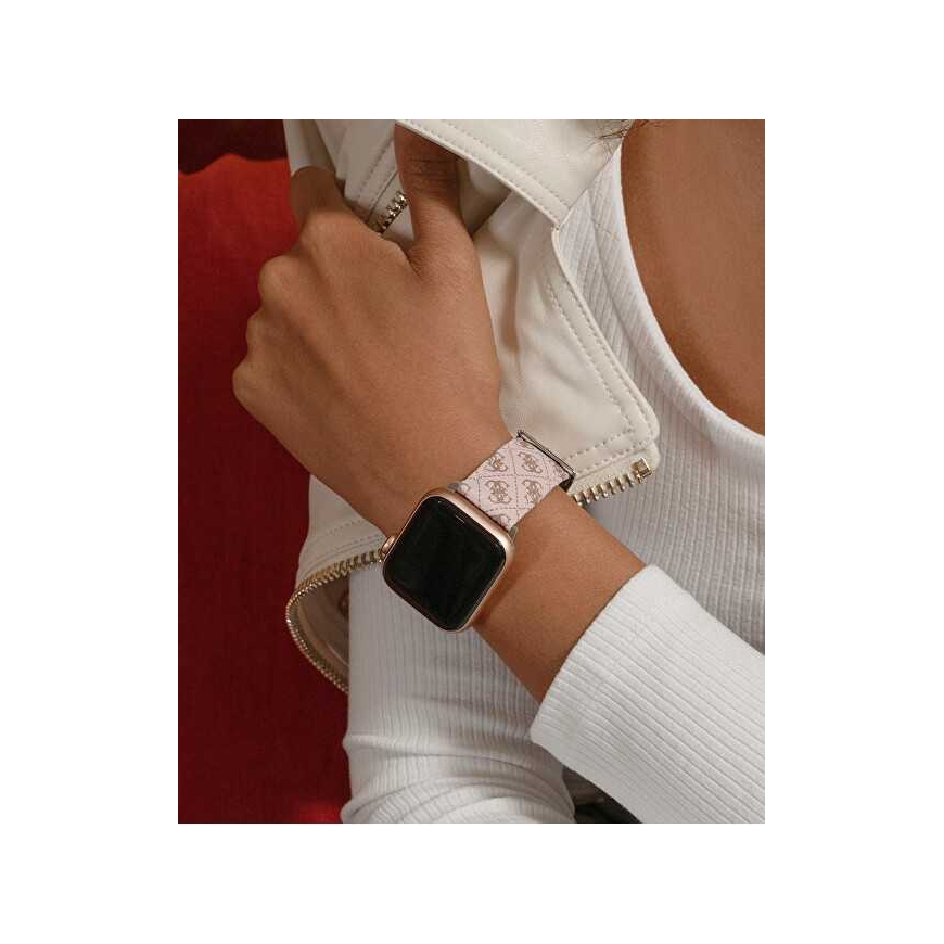 Guess Odinis strap for Apple Watch (38–41 mm) – pink CS2009S2 – 4