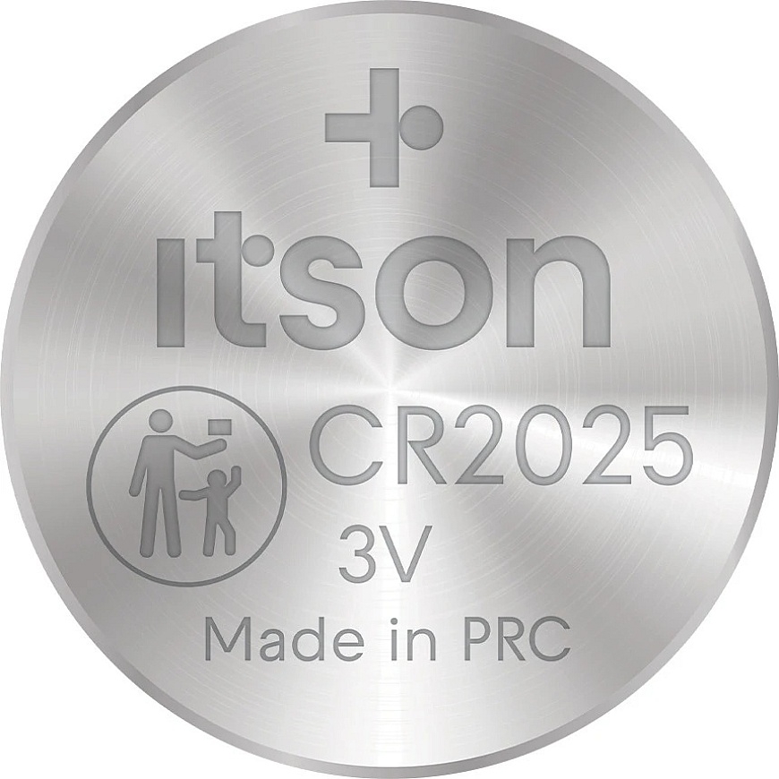 Akku - itson CR2025IT/2BP 2 kpl:setti – 2