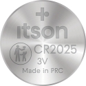 Battery - itson CR2025IT/2BP 2 pcs set Battery - itson CR2025IT/2BP 2 pcs set