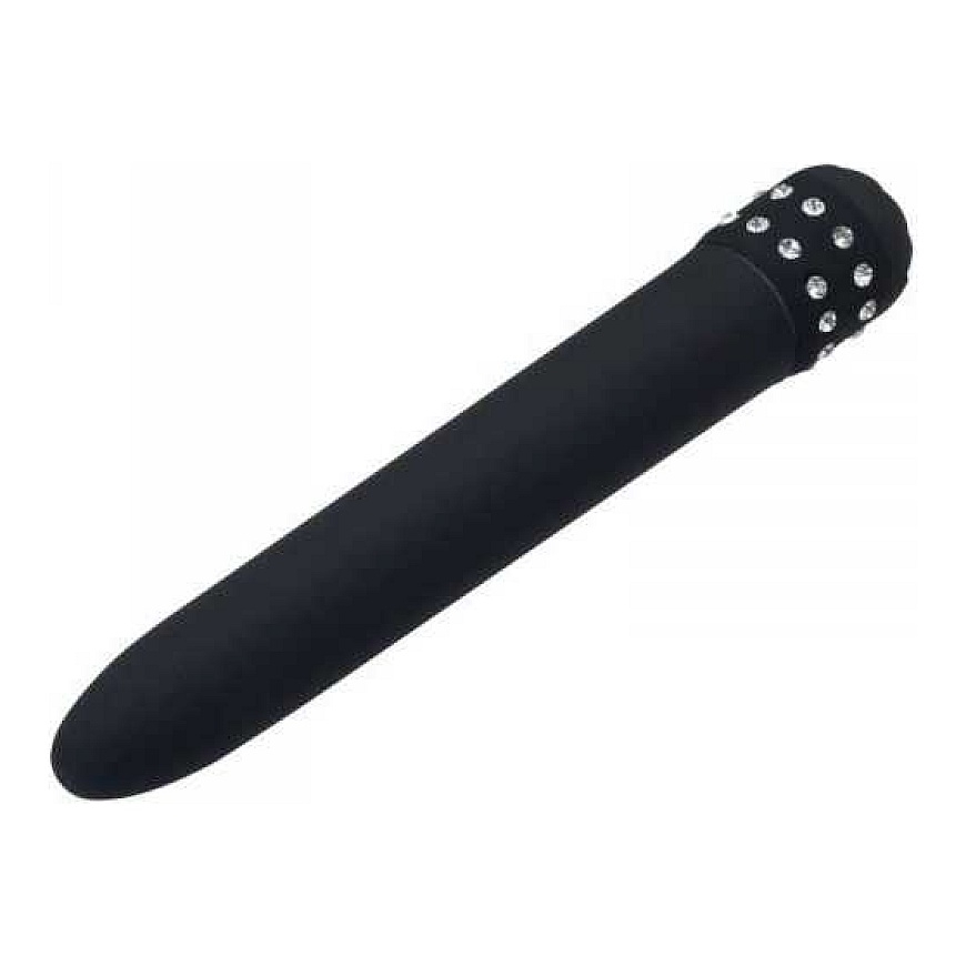 Toyz4Lovers 17cm vibratorius dekoruotas deimantais ir kristalais