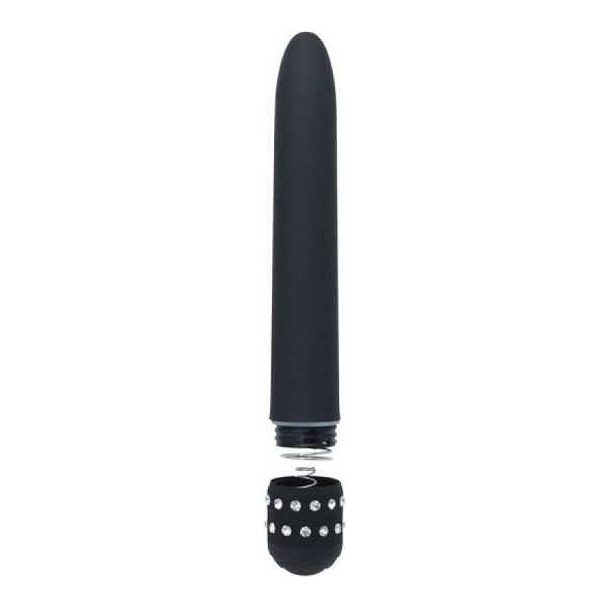 Toyz4Lovers 17см вибратор, украшенный алмазами и кристаллами – 4