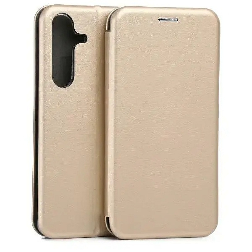 Beline Book magneettikansio puhelimelle Samsung Galaxy S25+ (S936) kultainen