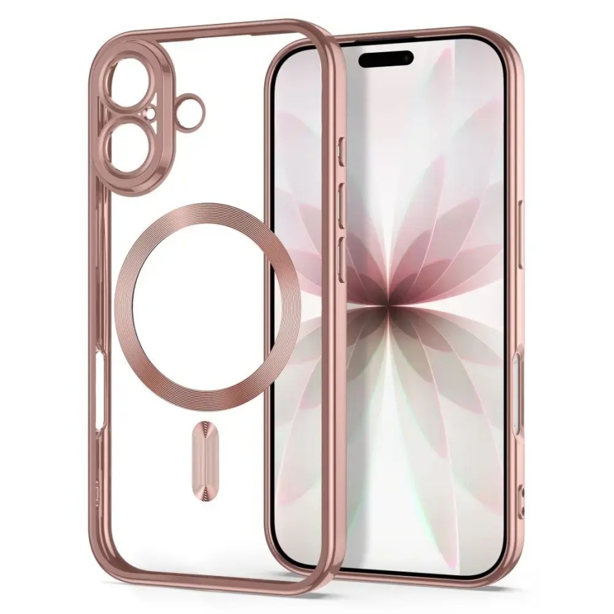 Tech-Protect MAGFLEX maciņš ar MagSafe atbalstu telefonam iPhone 17 rozā – 2