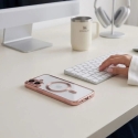 Tech-Protect MAGFLEX phone case with MagSafe support for iPhone 17 pink Tech-Protect MAGFLEX phone case with MagSafe support for iPhone 17 pink