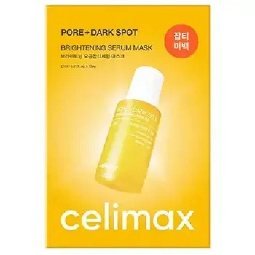 Celimax Pore+Dark Spot Brightening Serum Masks - Hidrogelinė kaukė 27ml