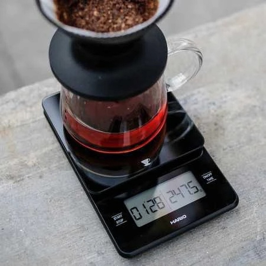 Hario Kitchen Scale - Barista scale - black