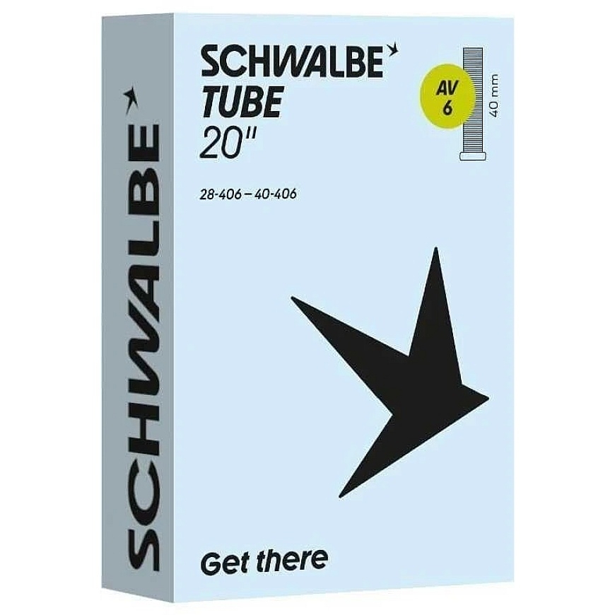 SCHWALBE AV6 20'' x 1,1 - 1,6 (28-40x406) Schrader 40 мм