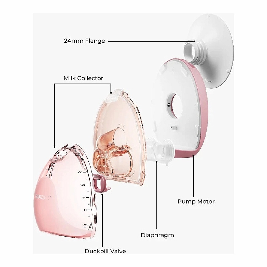 Momcozy Air 1 Ultra-Slim насос для грудного молока, емкость для сбора молока, 1 шт. – 4