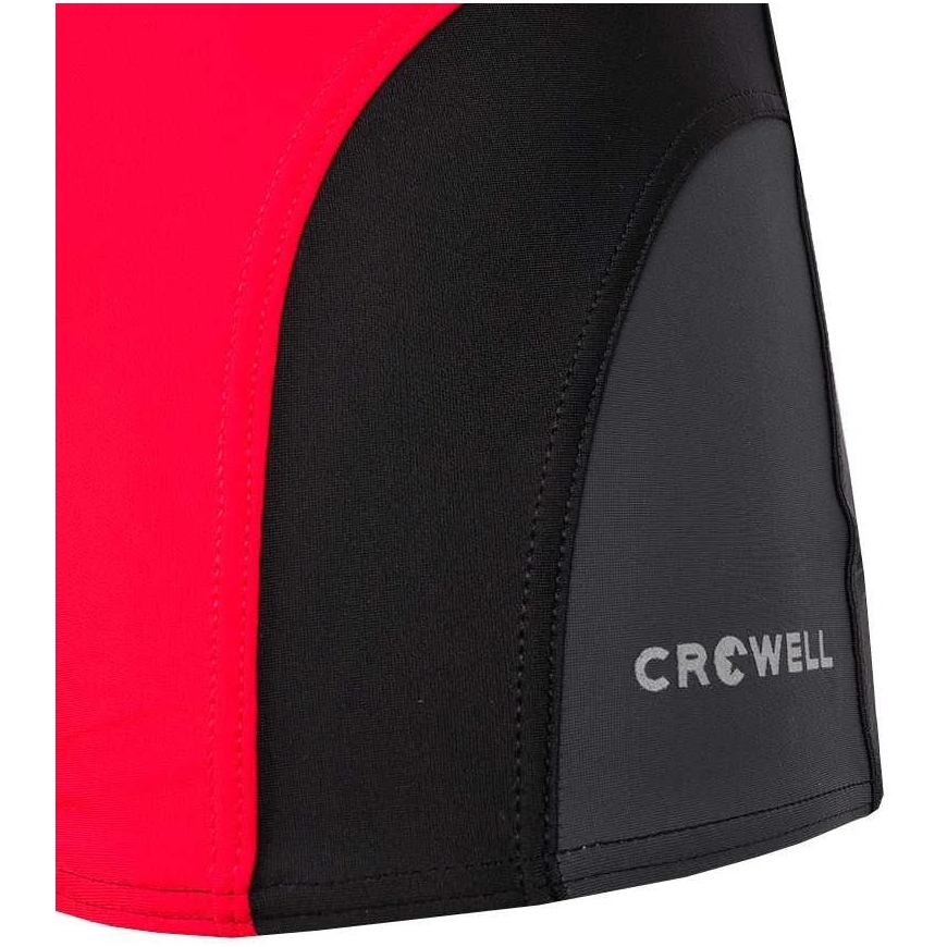 Crowell Sykes miesten uimapuku col.01 musta-puna-harmaa (L) – 4