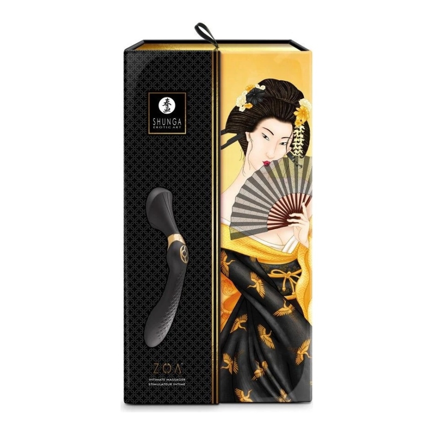Shunga - Zoa Intiimi Hierontalaite Musta – 3