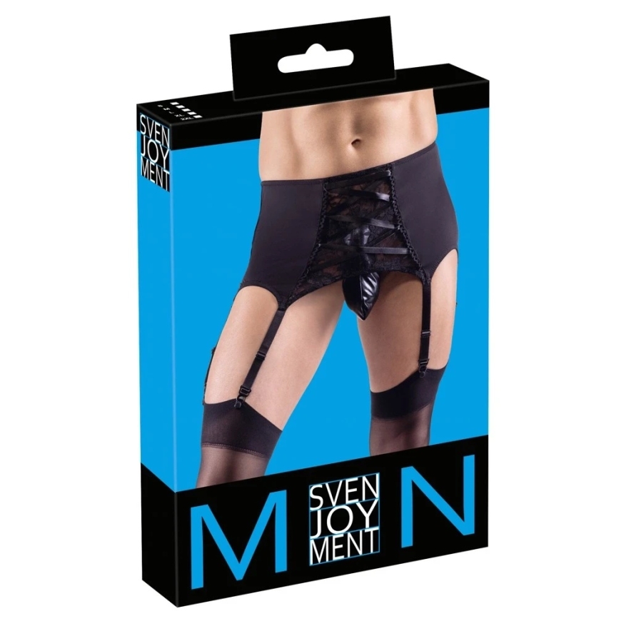 Svenjoyment Men's Suspender Belt L – 2