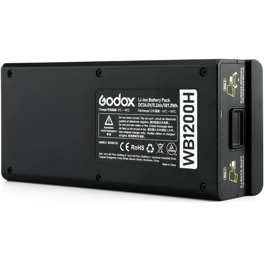 Camera flash battery - Godox AD1200 Pro 5200 mAh battery
