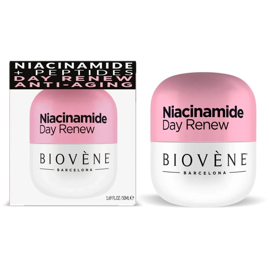 „Biovene Niacinamide“ pretnovecošanās dienas mitrinošs krēms, 50 ml – 3