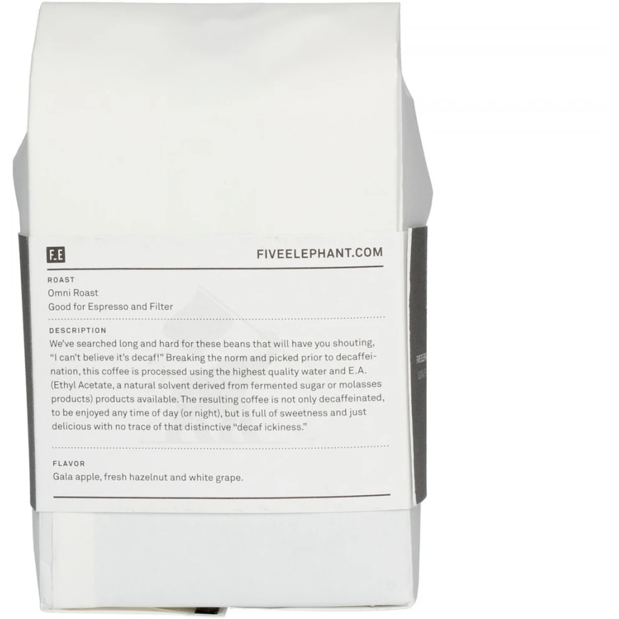„Five Elephant“ – Kolumbijos „Omniroast“ be kofeino kava, 250 g – 3