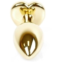 B Series Heavyfun B sērija Heavyfun Tērauda zelta anālais spraudnis ar kristāla sirdi 7cm B Series Heavyfun B sērija Heavyfun Tērauda zelta anālais spraudnis ar kristāla sirdi 7cm