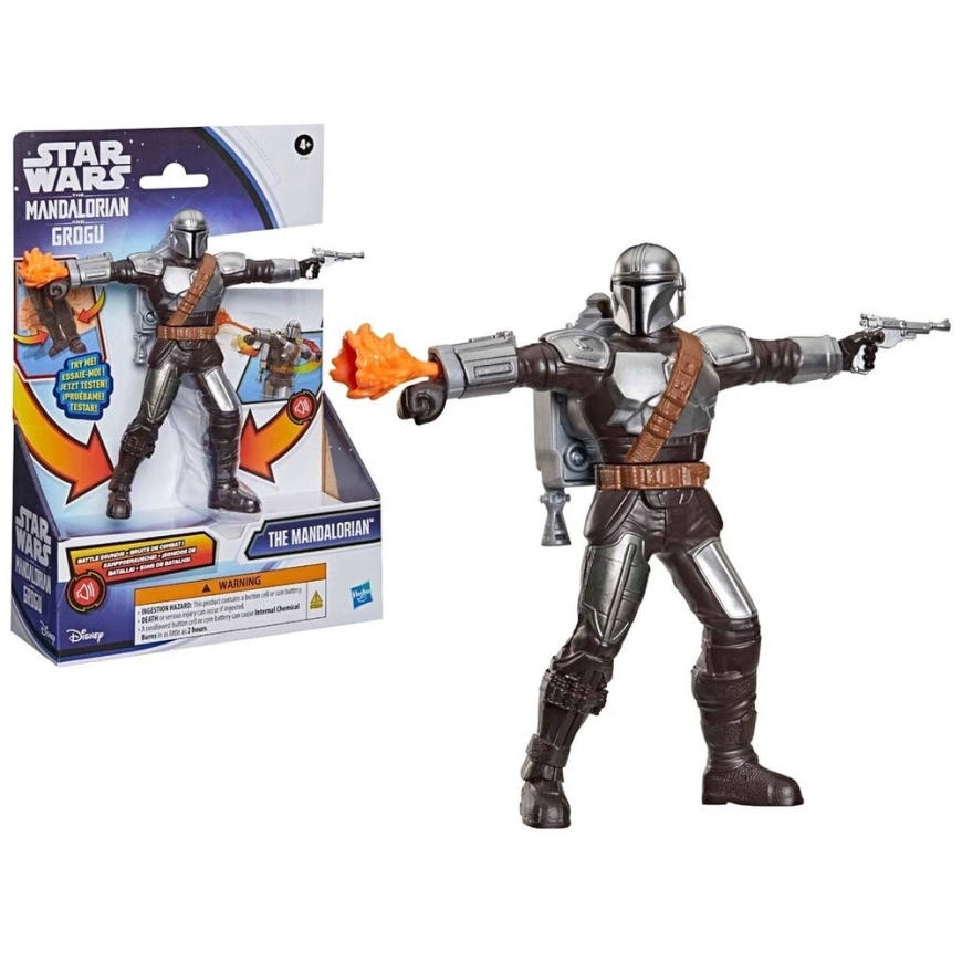 Hasbro Star Wars Deluxe FX фигура Мандалорец 15 см – 2