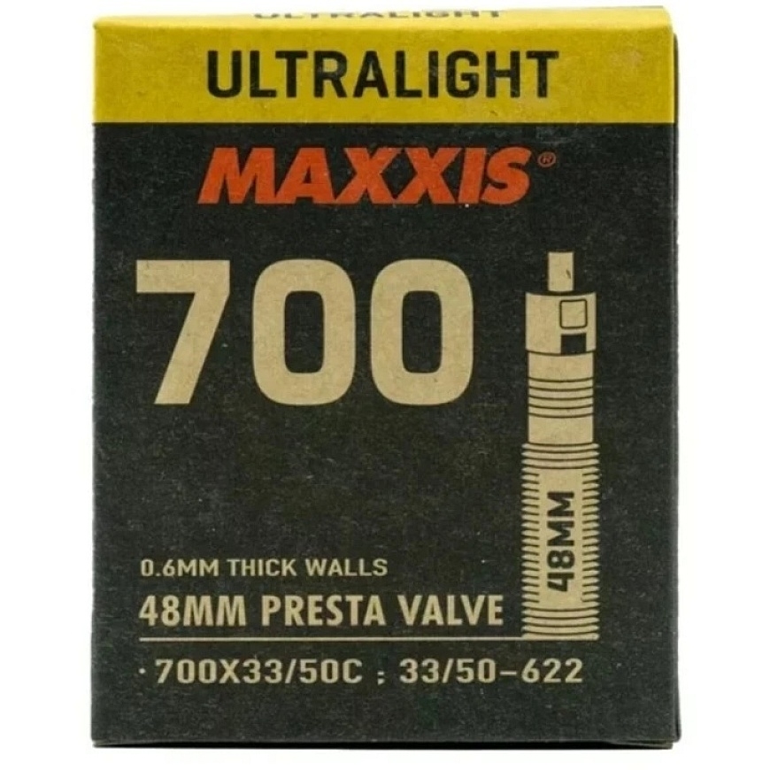 MAXXIS ULTRALIGHT iekšējā kamera 700X33/50C GAL-FV 48MM (EIB00141400)