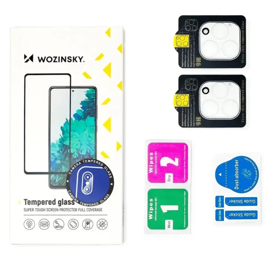 Wozinsky Full Camera Glass kameros apsauginis stiklas telefonui Samsung Galaxy A37 (A376) (2 vnt.) – 2