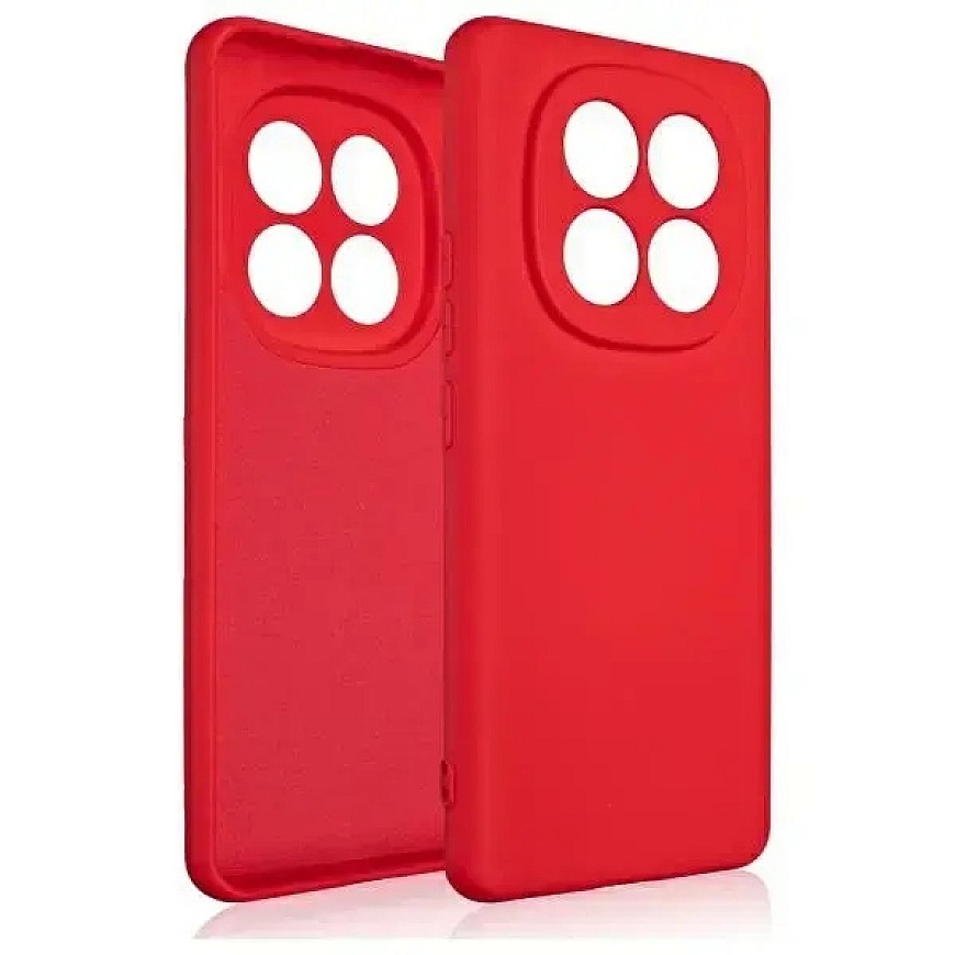 Силиконовый чехол Beline для Xiaomi Redmi Note 14 Pro Plus 5G Красный