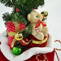 Christmas Decoration Kalinė Decoration KMTP Decorative Christmas Tree 60 cm 25 LED TIMER - Teddy Bear Christmas Decoration Kalinė Decoration KMTP Decorative Christmas Tree 60 cm 25 LED TIMER - Teddy Bear