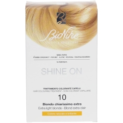 BioNike Shine On Permanent Hair Dye 10 Extra Light for Light Hair, 145 ml