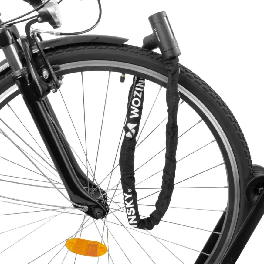 Wozinsky WZR-K2 atslēgas ķēdes velosipēda slēdzene - melna – 3
