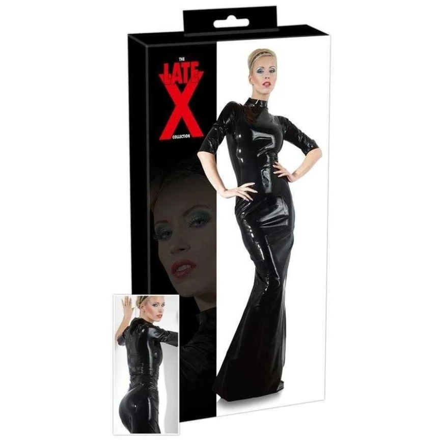 Late X Latex Dress juodas S – 2