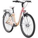 Velosipēds Tabou Queen 26 Plus korālveidīgs-balts Velosipēds Tabou Queen 26 Plus korālveidīgs-balts