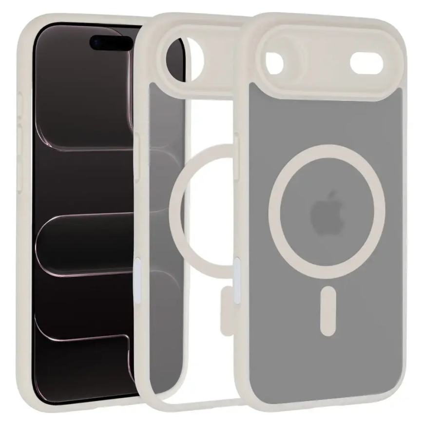 Liavec Soft maciņš telefonam iPhone 17 Air balts