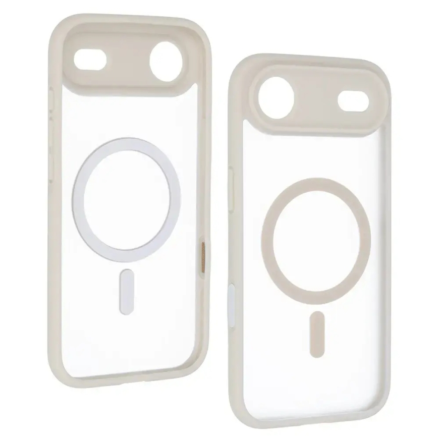 Liavec Pehmeä puhelimen kuori iPhone 17 Air valkoinen – 2