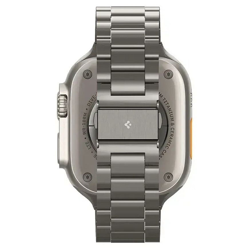 Spigen Modern Fit Titanium, looduslik titaan - Apple Watch 49mm/46mm/45mm/44mm – 3