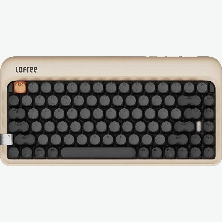 Беспроводная клавиатура Lofree Foundation | США | Переключатель Lofree Gateron | 2.4GHz, BT | Молочный коктейль
