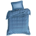 Bedding Set Eurofirany D91/POS/MI/FAL/3 160X200 70X80/X2 WHITE Bedding Set Eurofirany D91/POS/MI/FAL/3 160X200 70X80/X2 WHITE