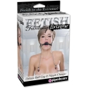 Pipedream FFE Deluxe Ball Gag and Nipple Clamp Pipedream FFE Deluxe Ball Gag and Nipple Clamp