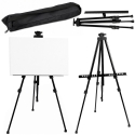 Regulējams augstums trījspieķis, melns, 158 cm Regulējams augstums trījspieķis, melns, 158 cm