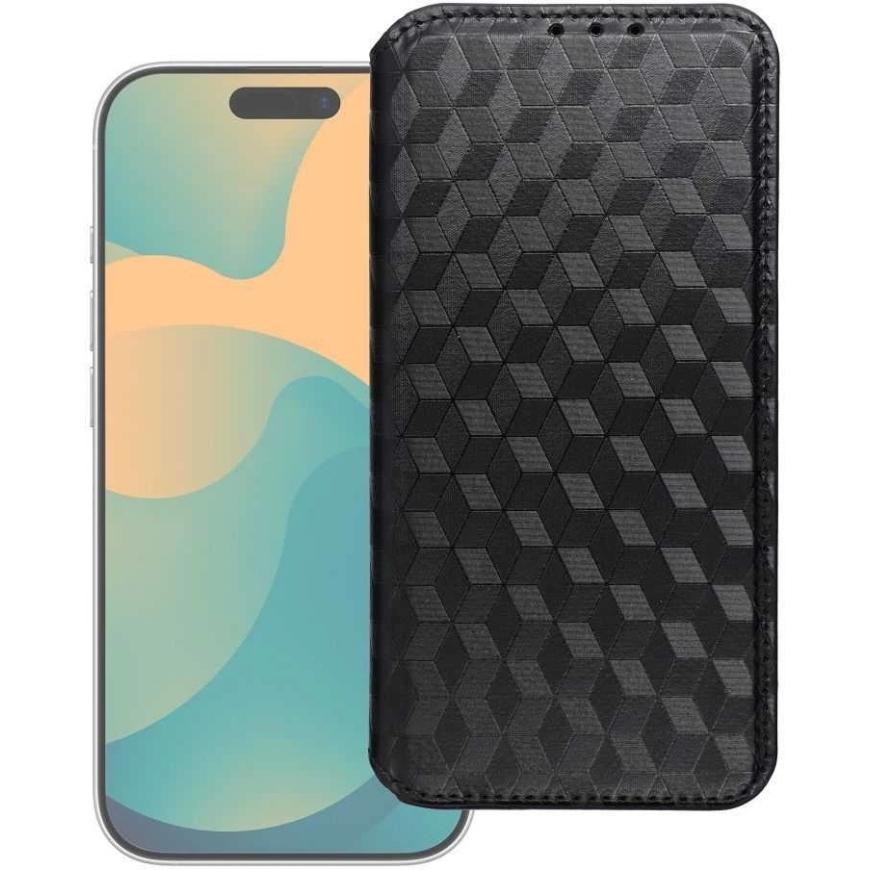 OEM Чехол с крышкой для Xiaomi Redmi NOTE 15 PRO Plus 5G Cubic Book Черный