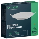 V-tac 24W LED įleidžiama panelė, balta, 4000K
