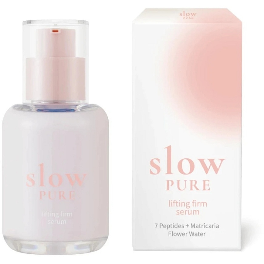 Slowpure Lifting Firm sutvirtinantis ir pakeliantis dieninis bei naktinis veido serumas, 50 ml