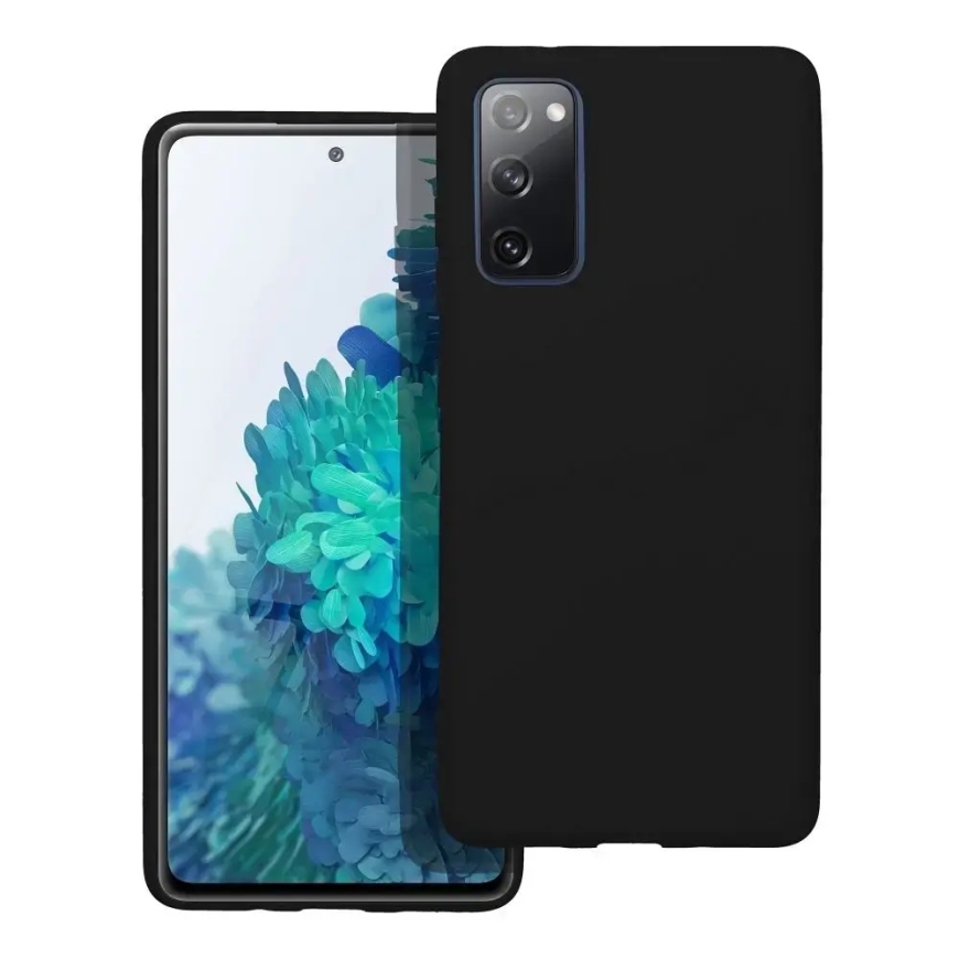 Silicone-puhelimen suojakuori Samsung Galaxy S20 FE:lle (G780) | S20 FE 5G:lle (G781) musta