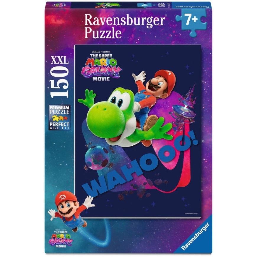 RAVENSBURGER PUZZLE Super Mario Power 1500 gabali, 12004307