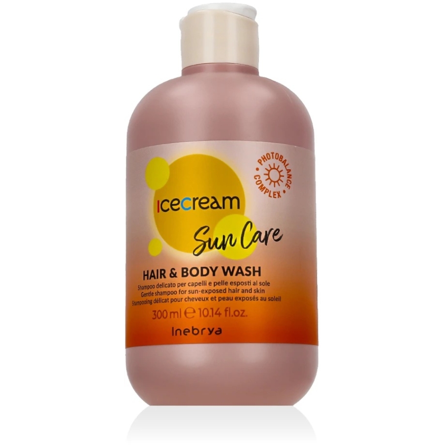 Inebrya Ice Kreminis Sun Care Juuste ja kehapesu 300 ml