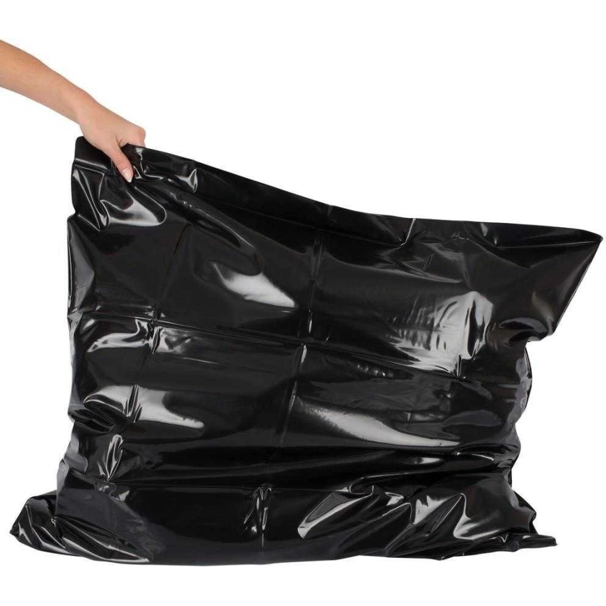 Fetish Collection Vinyl Pillow Case juodas vinilinis pagalvės užvalkalas – 2