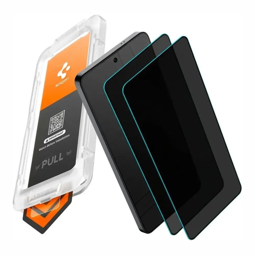 Spigen Glas.Tr Ez Fit Pro HD Privacy Glass karastatud kaitseklaas telefonile Galaxy S26+ (privaatsusefekt) – 2