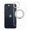 Frame Circle Stand telefoni ümbris alusega ja MagSafe toega iPhone 14 läbipaistev Frame Circle Stand telefoni ümbris alusega ja MagSafe toega iPhone 14 läbipaistev